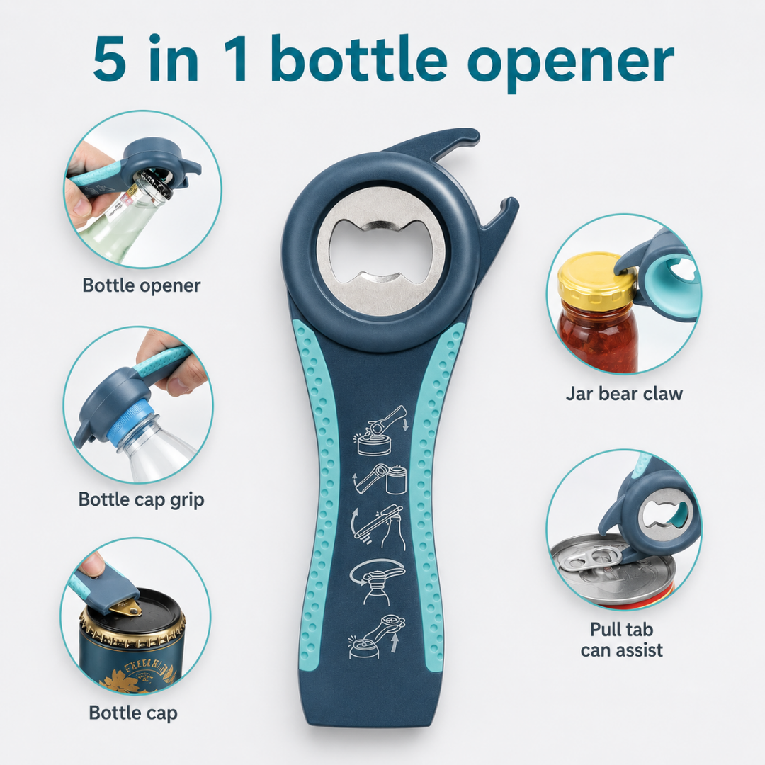 9-in-1 Jar & Bottle Opener