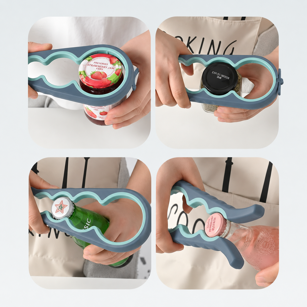 9-in-1 Jar & Bottle Opener