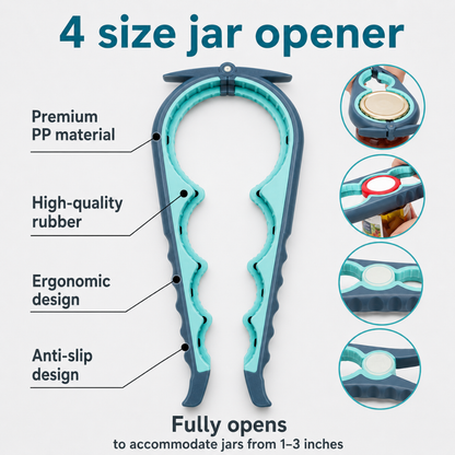 9-in-1 Jar & Bottle Opener